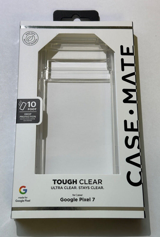Open Box Case-Mate Tough Clear Slim Case for Google Pixel 7 (6.4")