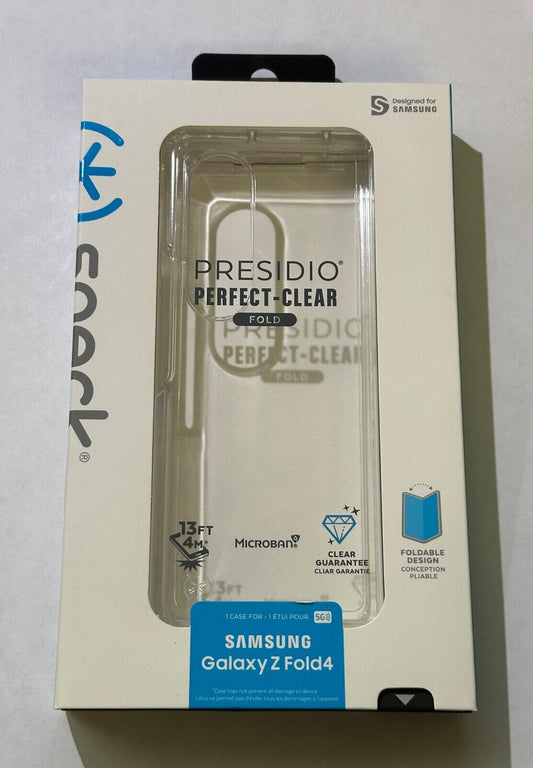 NEW Speck Presidio Perfect-Clear Fold Case for Samsung Z Fold4