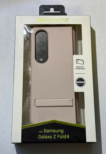 NEW Body Glove Kickstand Case for Samsung Galaxy Z Fold4 (ONLY) - Pink