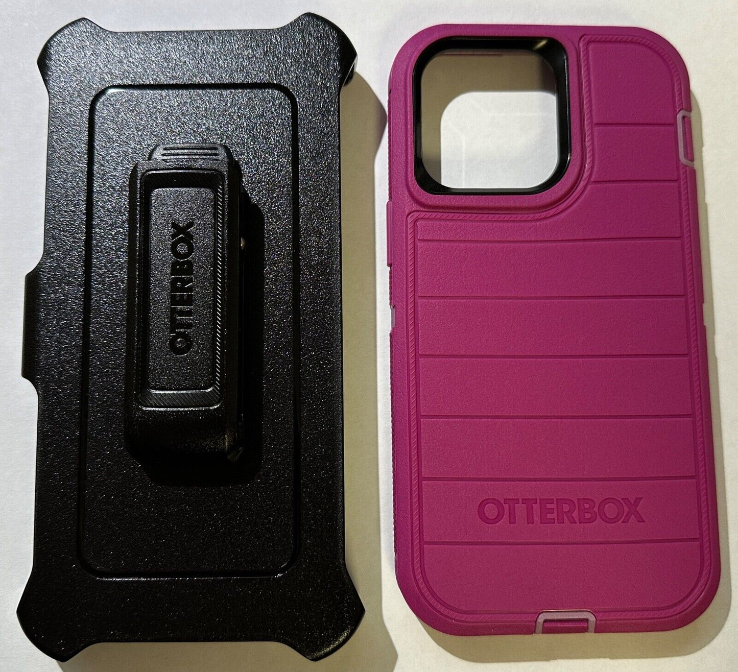 NEW Otterbox Defender PRO Rugged Case w/ Clip for iPhone 14 Pro Max (6.7") Pink
