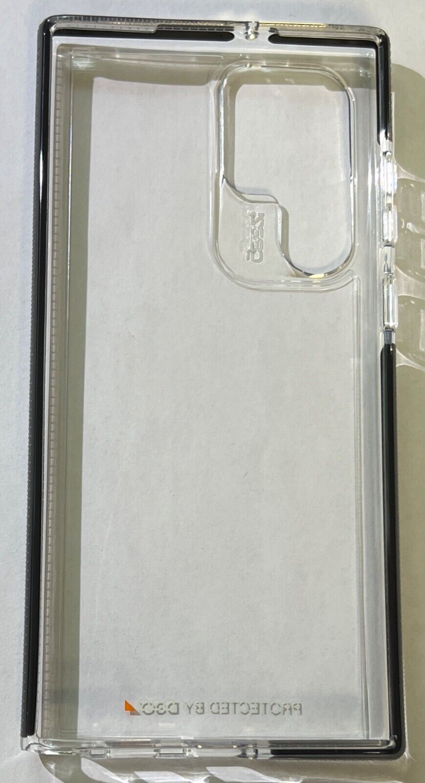 ZAGG Gear4 Piccadilly Slim D3O Case for Samsung Galaxy S22 Ultra Clear/Black