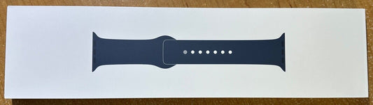 NEW Genuine OEM Apple Sport Band for 45mm Apple Watch MKUW3AM/A - Abyss Blue