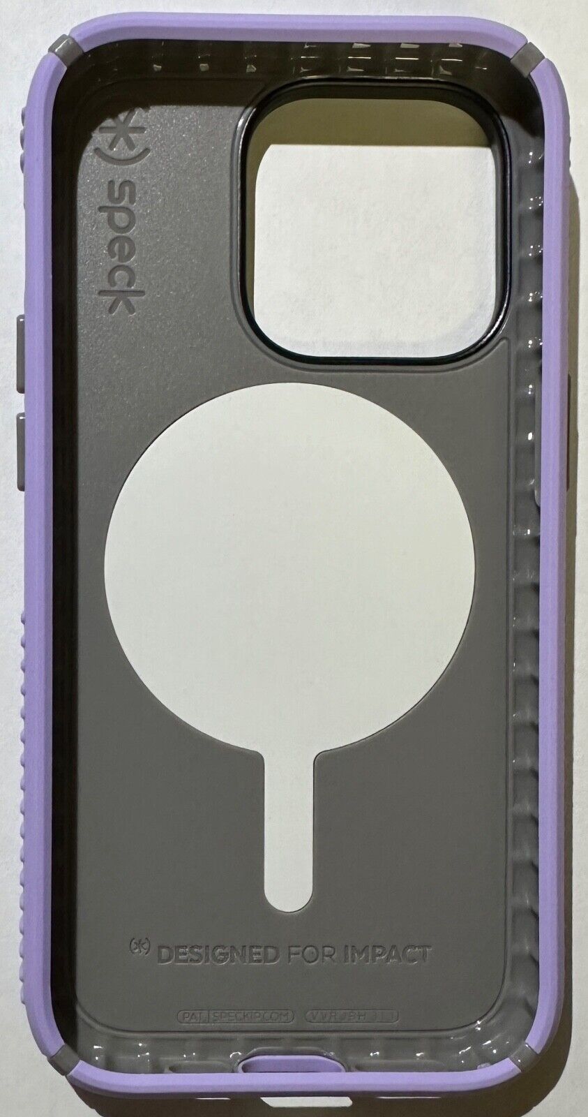 NEW Speck Presidio2 Grip MagSafe Case for iPhone 14 Pro (6.1" - 3 Cams) Purple