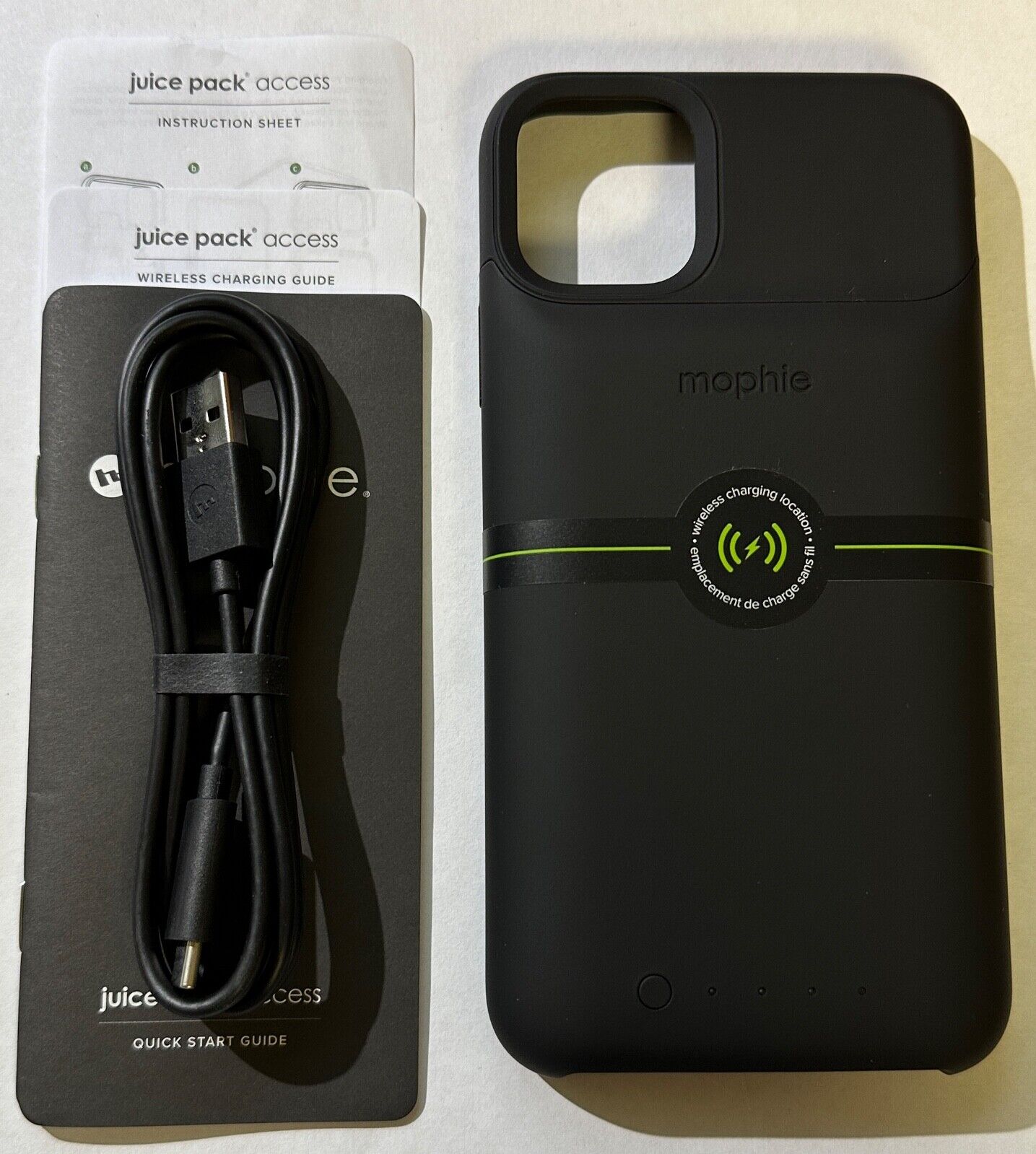 NEW Mophie Juice Pack Access iPhone 11 Pro Max (6.5") 2200mAh Battery Case BLACK