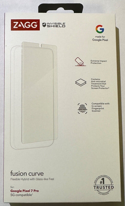 ZAGG Invisibleshield Fusion Curve Screen Protector for Google Pixel 7 Pro (6.7")