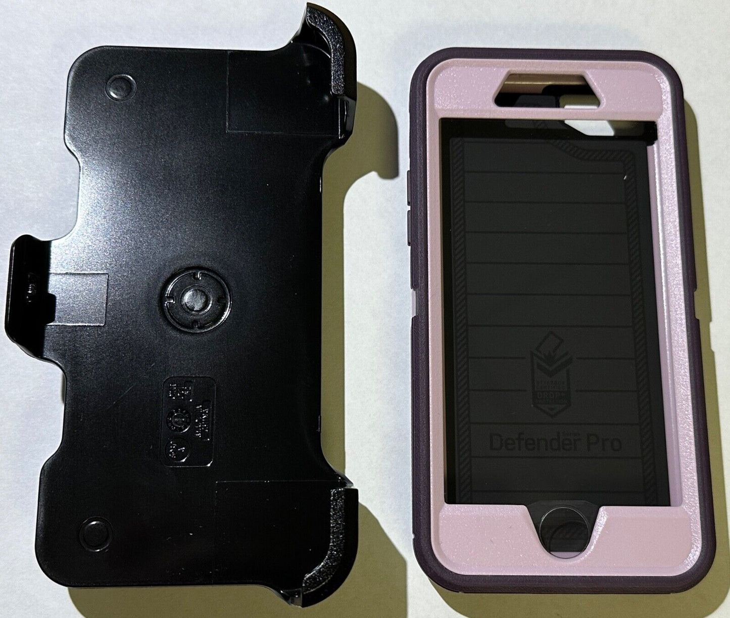 NEW Genuine Otterbox Defender PRO Case w/Clip for iPhone SE 2020/2022/8 - Purple