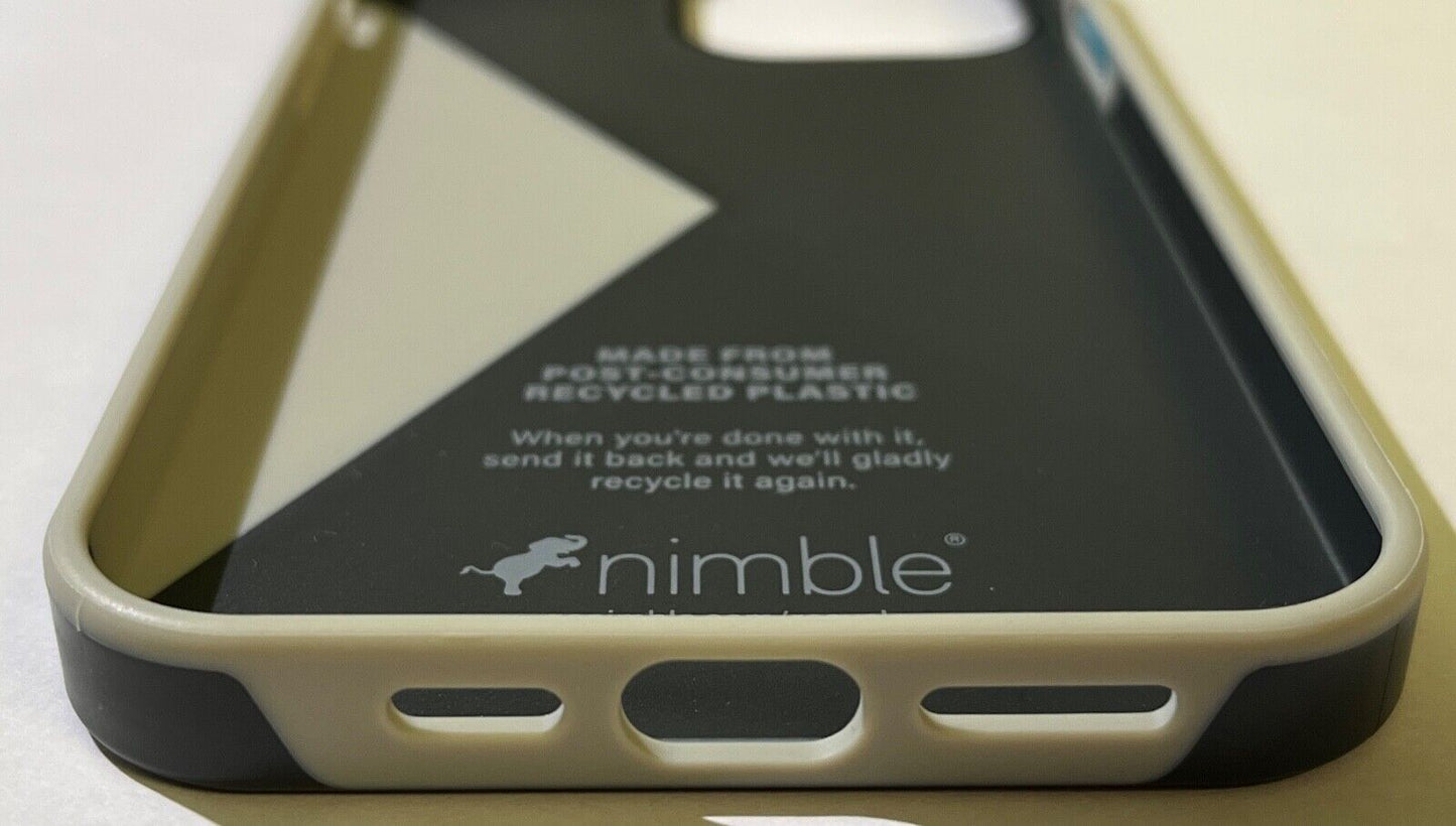 Nimble Spotlight Non-Slip Case iPhone 13 Pro Max & AT&T Glass Screen Protector