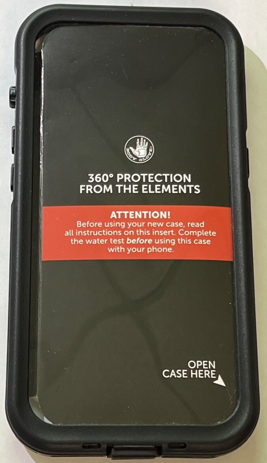 Open Box Body Glove Tidal Waterproof Case for iPhone 13 Pro (6.1") Clear/Black