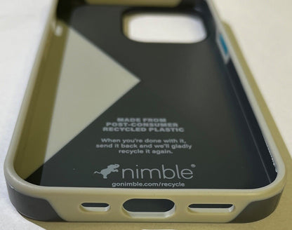 NEW Nimble Recycled Plastics & Silicone Non-Slip Case for iPhone 13 Pro (6.1")