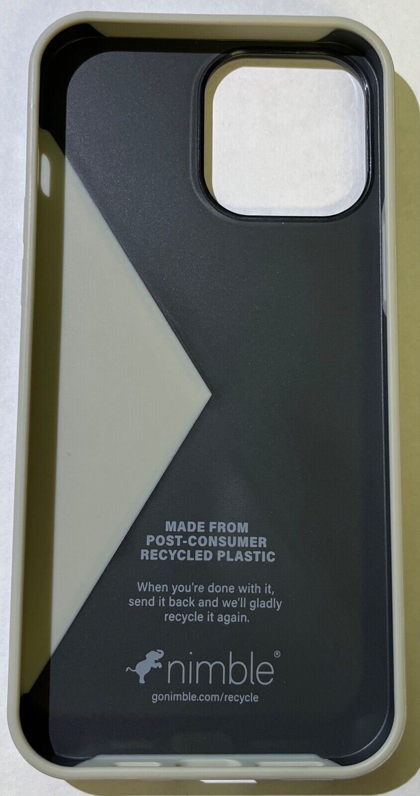 NEW Nimble Recycled Plastics & Silicone Non-Slip Case for iPhone 13 Pro Max 6.7"