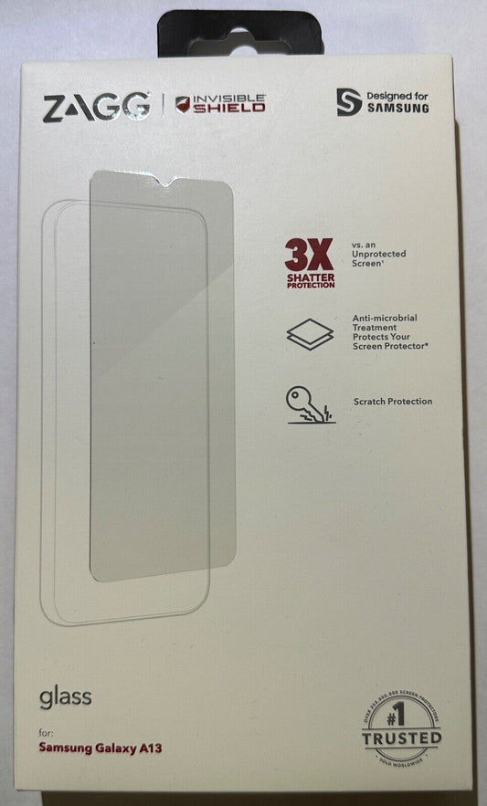ZAGG Invisibleshield Glass Screen Protector for Samsung Galaxy A13 (NON-5G ONLY)