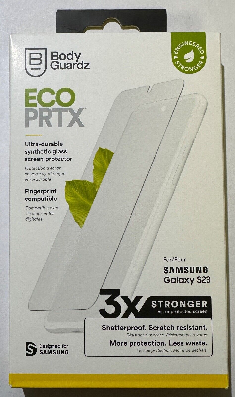 BodyGuardz ECO PRTX Synthetic Glass Screen Protector Samsung Galaxy S23 (6.1")