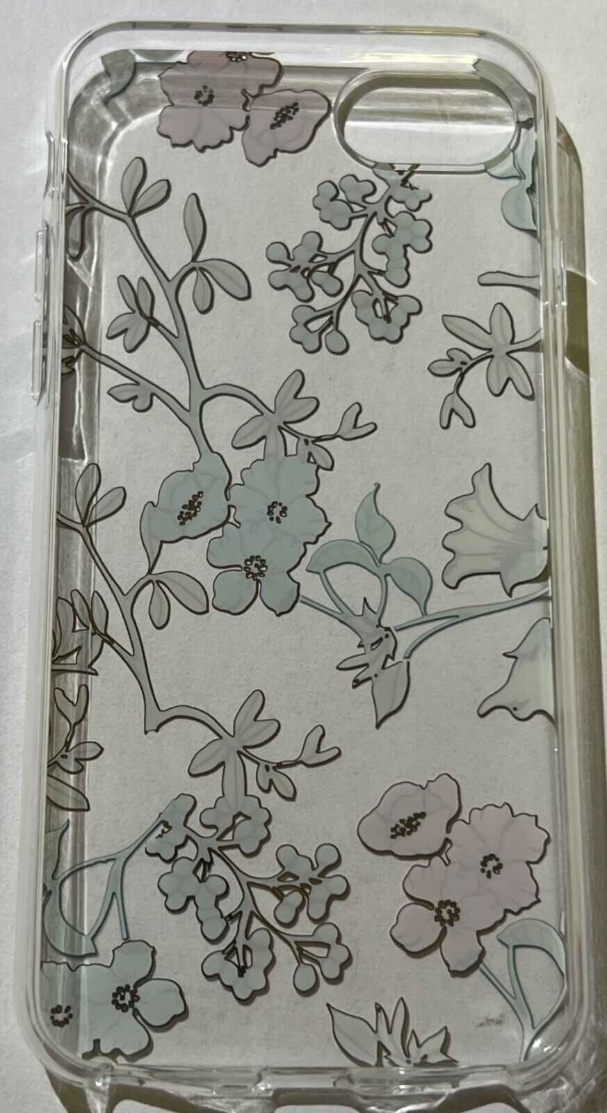 Open Box Body Glove KARMA Floral Print Clear Case for iPhone SE 2022 / 2020 / 8