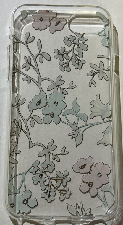 Open Box Body Glove KARMA Floral Print Clear Case for iPhone SE 2022 / 2020 / 8