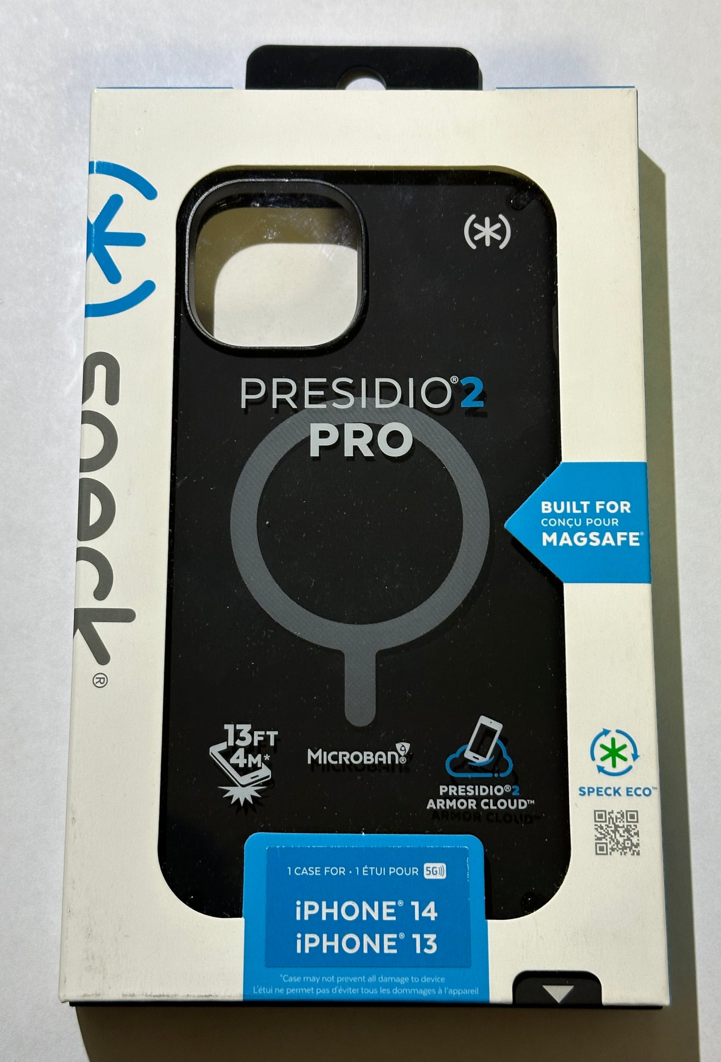 NEW Speck Presidio 2 Pro Magnetic Case for Apple iPhone 14 / 13 (6.1") - Black