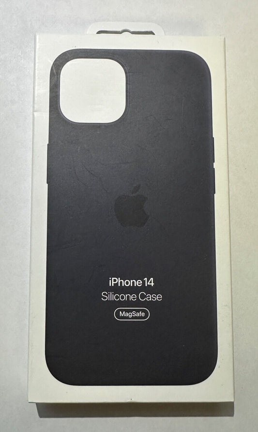 NEW SEALED Genuine OEM Apple iPhone 14 Silicone Case MPRU3ZM/A - Midnight