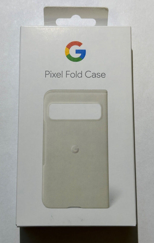 NEW Google Official Silicone Case for Google Pixel Fold - Porcelin (Tan) GA04324