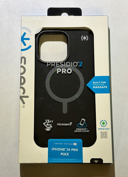 Open Box Speck Presidio 2 Pro Magnetic Case Apple iPhone 14 Pro Max (6.7") Black
