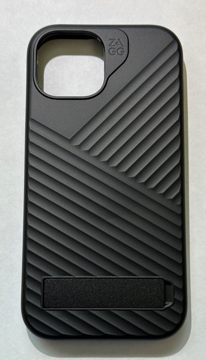 Open Box ZAGG Denali Snap Magnetic Kickstand Case for iPhone 15 (6.1") - Black