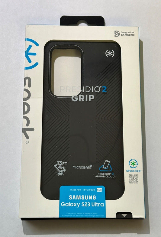 Open Box Speck Presidio 2 Grip Case for Samsung Galaxy S23 Ultra - Black