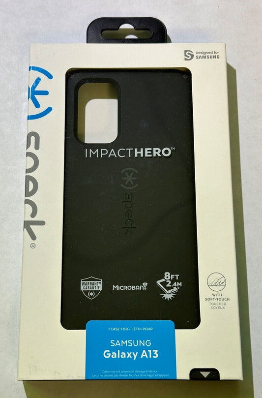 NEW Speck ImpactHero Slim Rugged Case for Samsung Galaxy A13 (NON-5G ONLY) Black