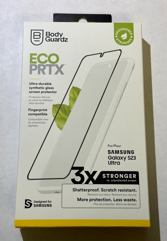 BodyGuardz ECO PRTX Synthetic Glass Screen Protector Samsung Galaxy S23 Ultra