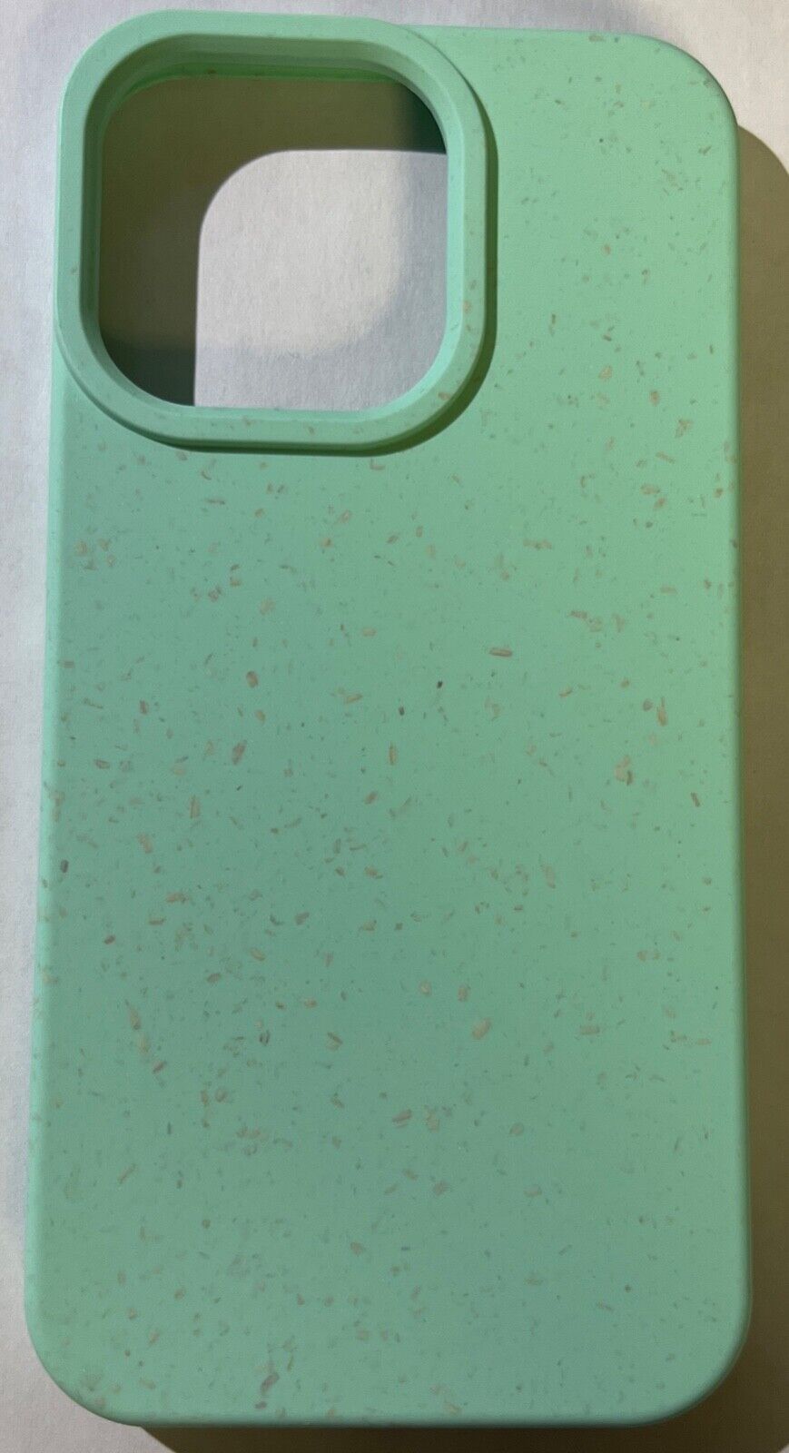 Biodegradable Wheat Straw + PBAT+PLA Soft Case for iPhone 13 Pro 6.1" Turquoise