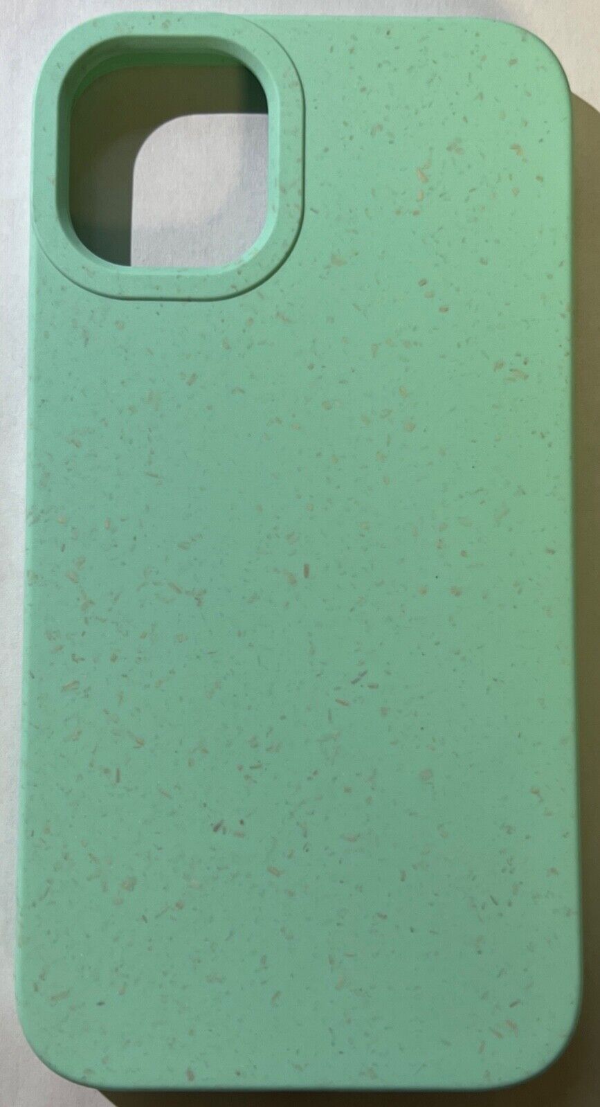 Biodegradable Wheat Straw + PBAT+PLA Soft Case for iPhone 11/XR (6.1") Turquoise