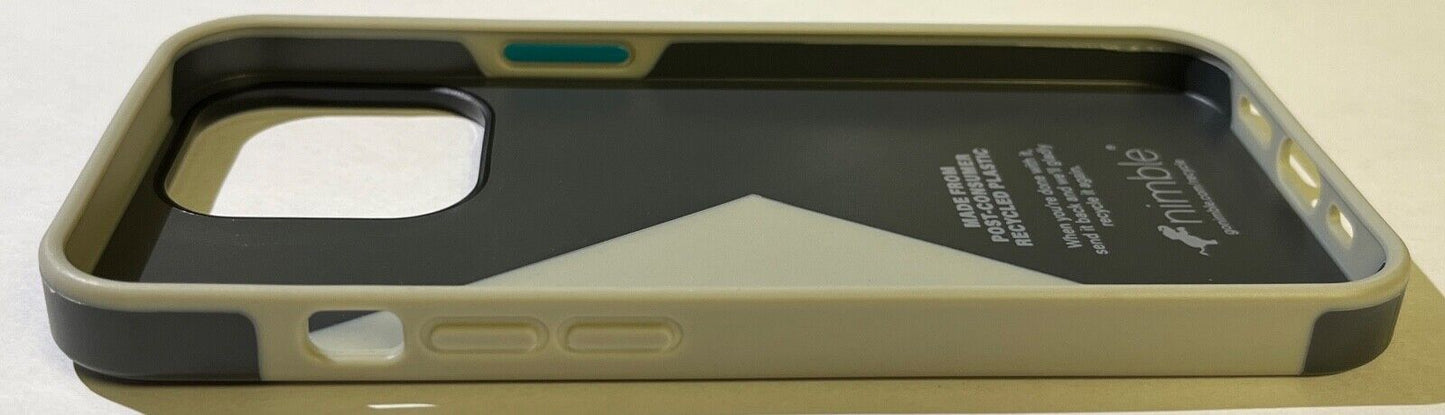 Nimble Spotlight Non-Slip Case for iPhone 13 Pro & AT&T Glass Screen Protector