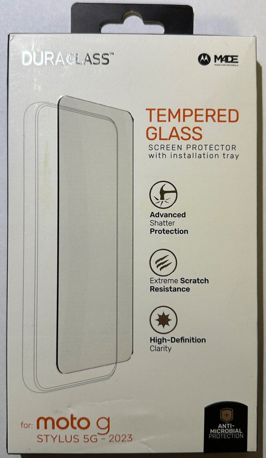 NEW Duraglass Tempered Glass Screen Protector for Motorola G Stylus 5G (2023)